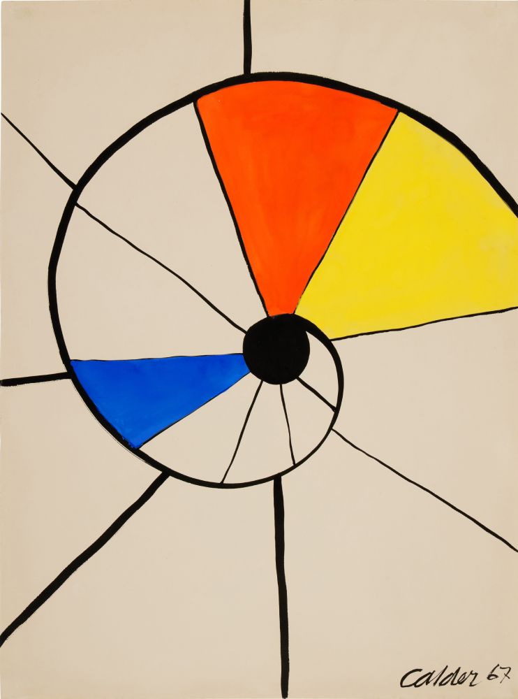Alexander Calder - Vertical Nautilus (1967)
