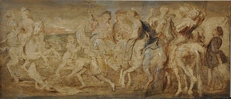 Peter Paul Rubens - The Hawking Party